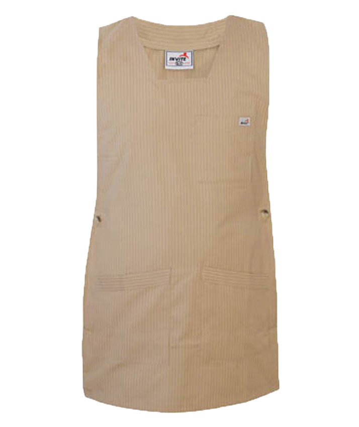 Invite dubbelf&ouml;rkl&auml;de med fickor, Khaki