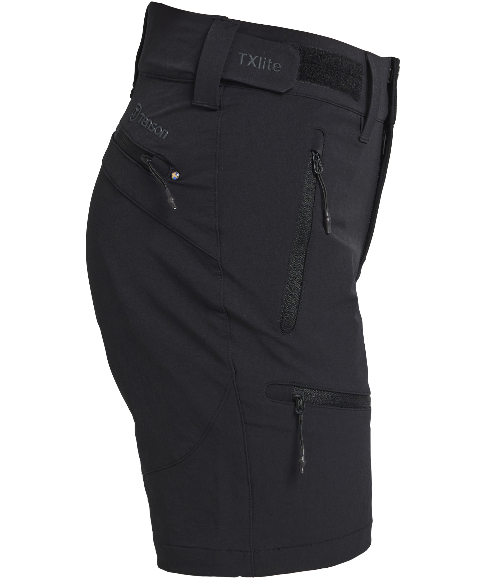 Tenson TXlite Flex women's shorts, Black, large image number 3