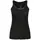 Claire Woman Damen Unterhemd mit Merinowolle, Schwarz, Schwarz, swatch
