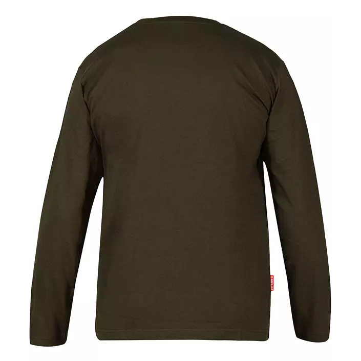 Engel Extend langermet T-skjorte, Forest green, large image number 1