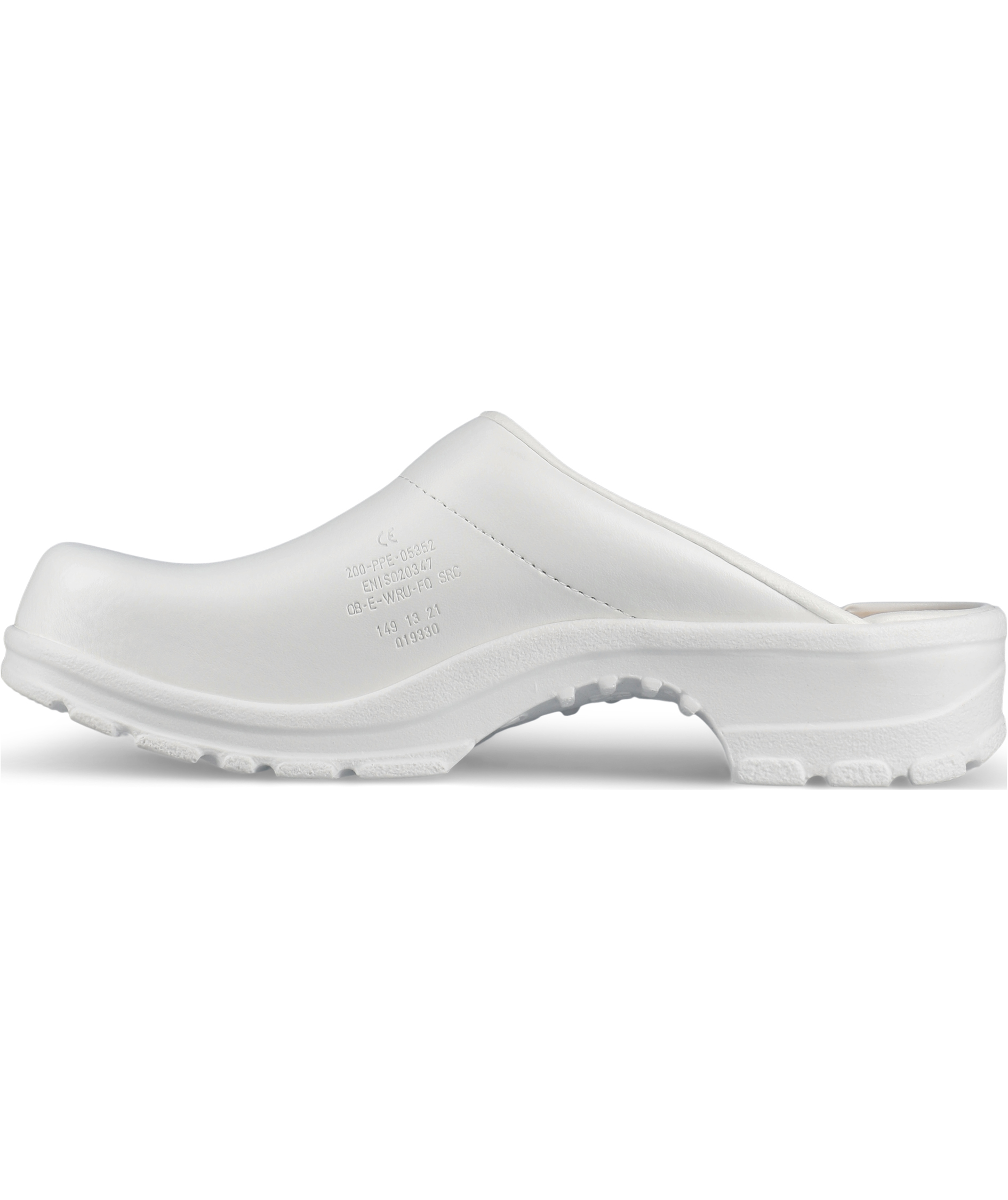 Sika Comfort tr&aelig;sko uden h&aelig;lkappe OB, Hvid, large image number 2
