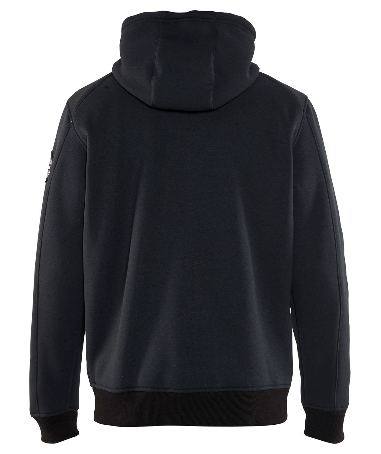 Bl&aring;kl&auml;der Kapuzenpullover mit Pile-Futter, Schwarz, large image number 2