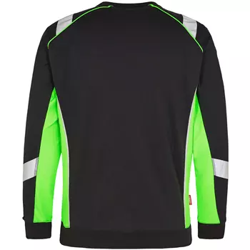 Engel Cargo sweatshirt, Black/Green