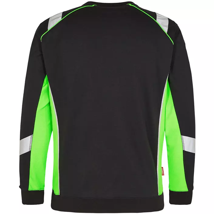 Engel Cargo sweatshirt, Black/Green, large image number 1