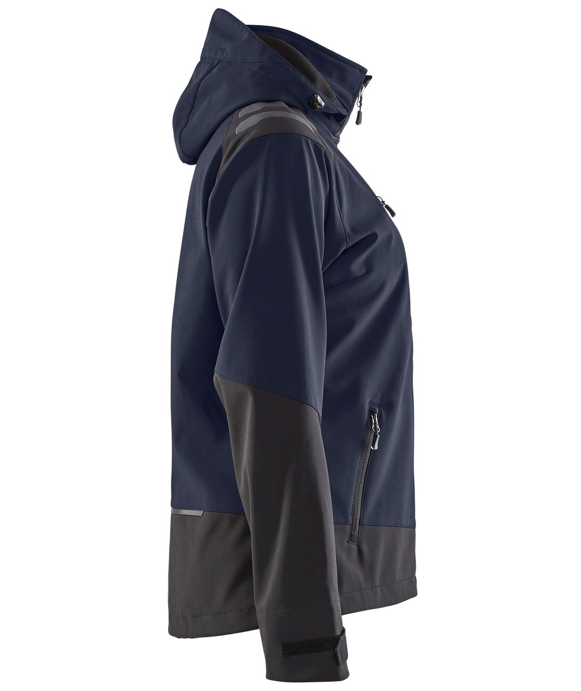 Bl&aring;kl&auml;der women's softshell jacket full stretch, Navy/Black, large image number 2