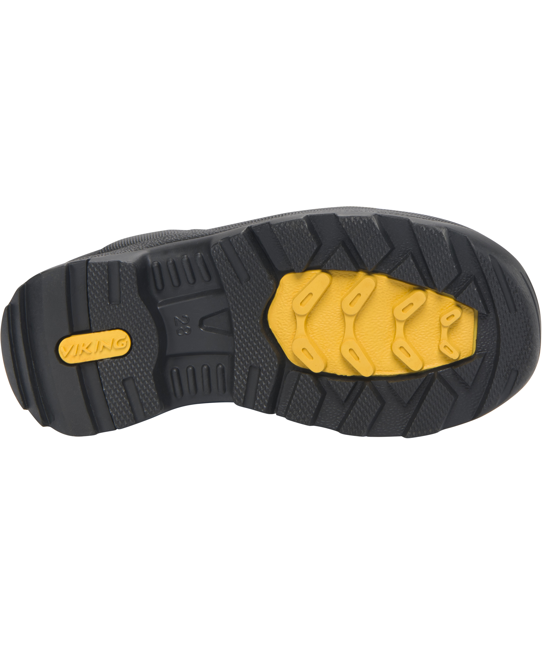 Viking Storm Warm rubber boots, Black, large image number 5