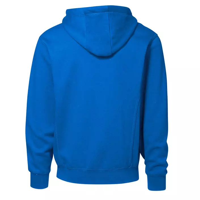 ID Identity bonded hoodie med blixtlås, Azure, large image number 2
