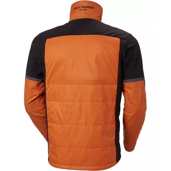 Helly Hansen Kensington vatteret jakke, Dark orange/Black, large image number 2
