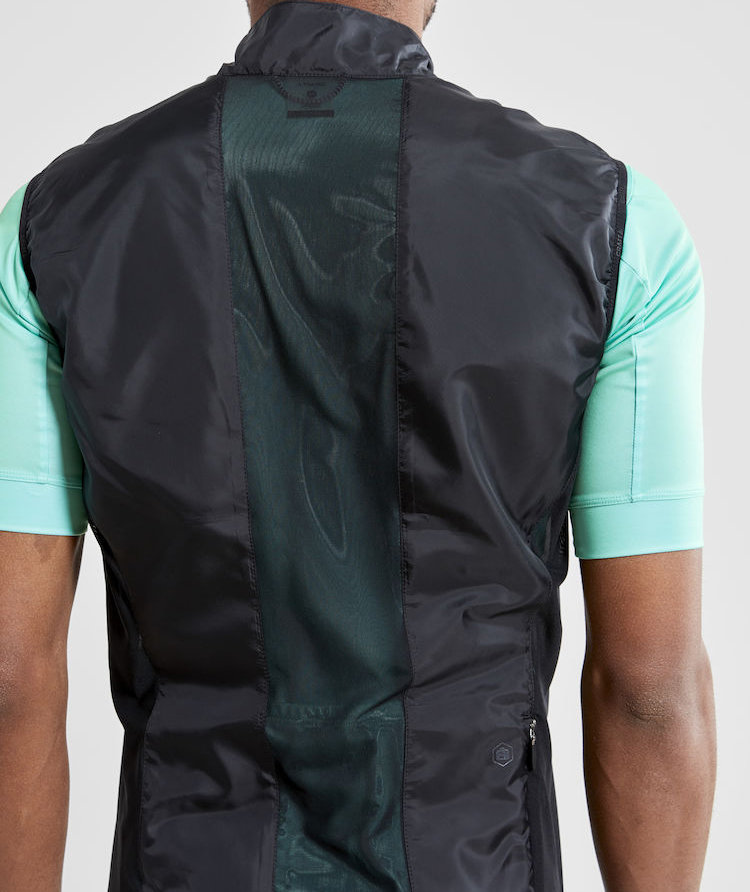 Craft Essence light wind vest, Black, large image number 6