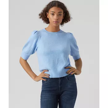 Vero Moda VMDOFFY kortærmet dame striktrøje