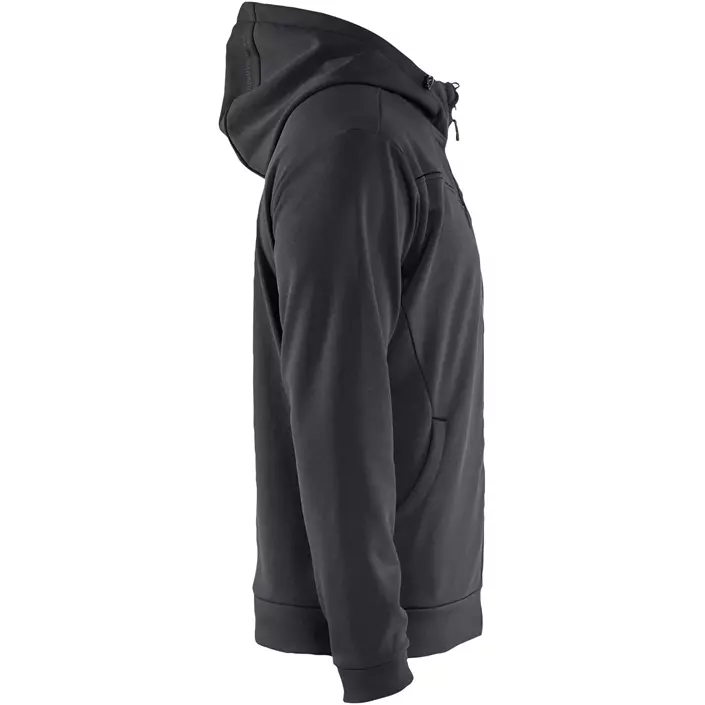 Blåkläder Unite hoodie, Mellangrå/svart, large image number 3