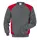 Fristads sweatshirt 7148 SHV, Grau/Rot, Grau/Rot, swatch