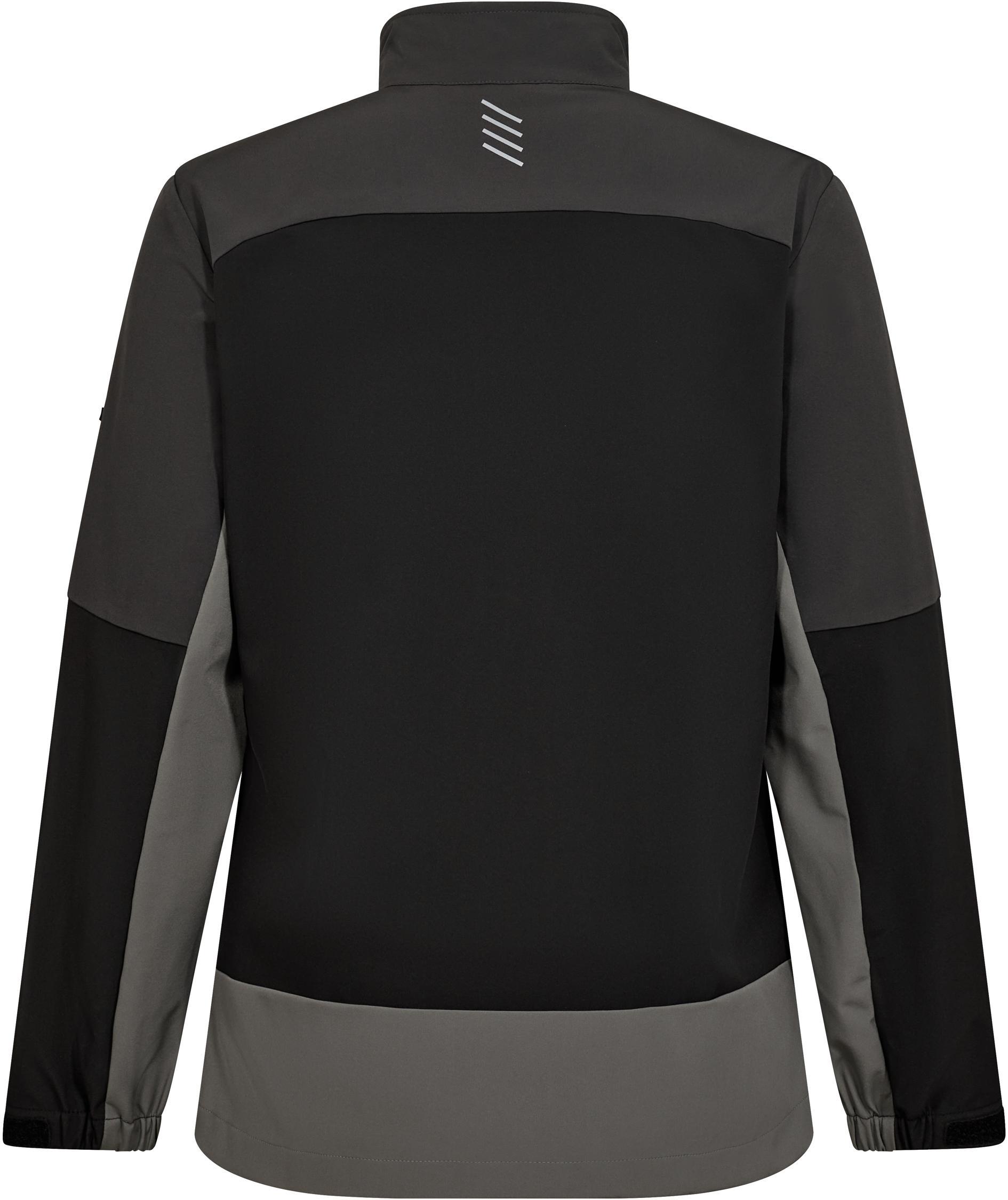 Engel Entire dame softshelljakke, Black/Anthracite Grey, large image number 3
