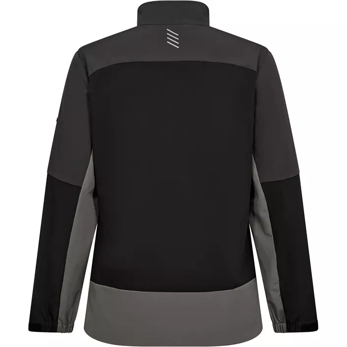 Engel Entire dame softshelljakke, Black/Anthracite Grey, large image number 3