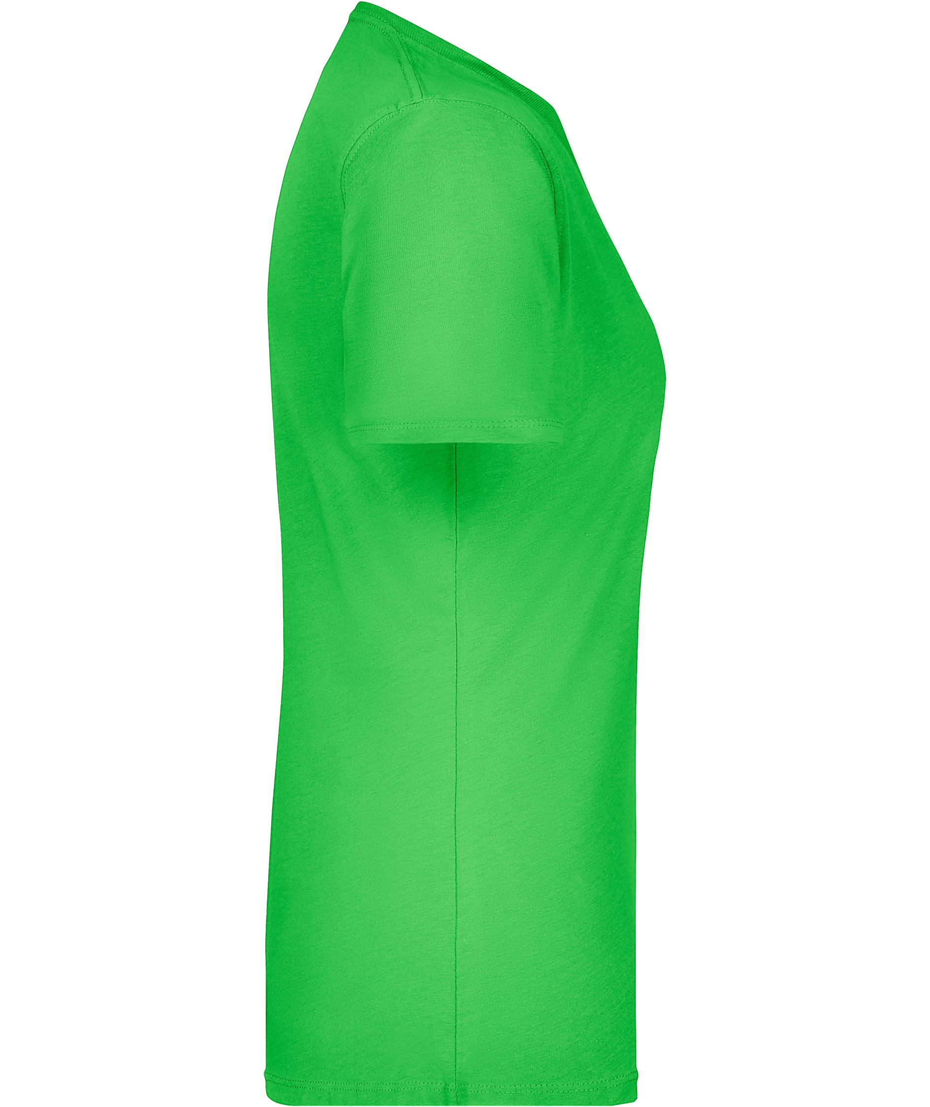 James & Nicholson Basic-T women's T-shirt, Lime-Green, large image number 2