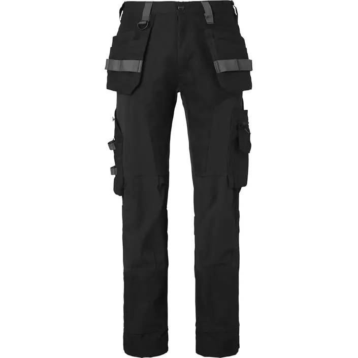 Top Swede craftsman trousers 237, Black, large image number 0
