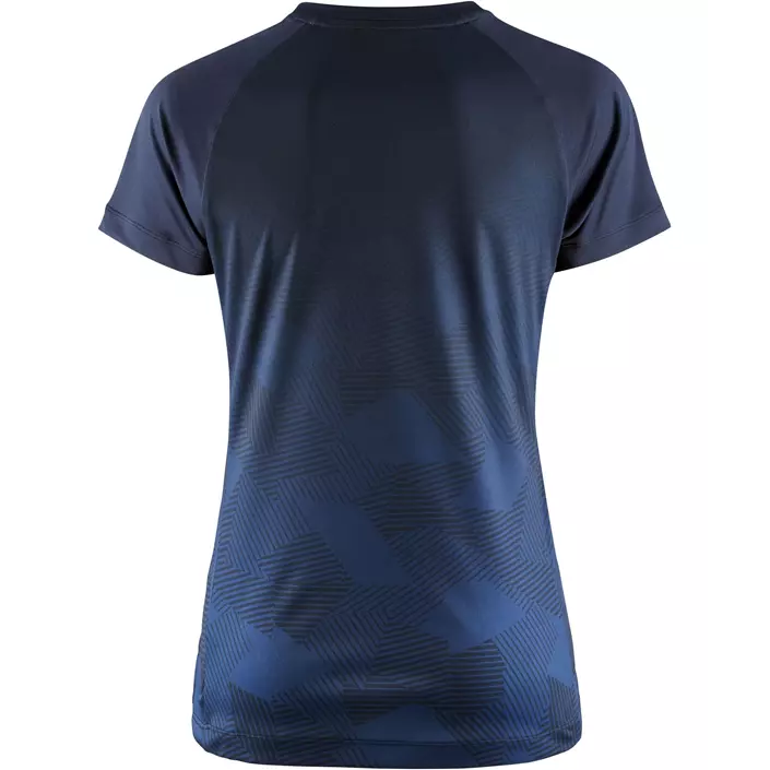 Craft Premier Fade Jersey dame T-skjorte, Navy, large image number 2