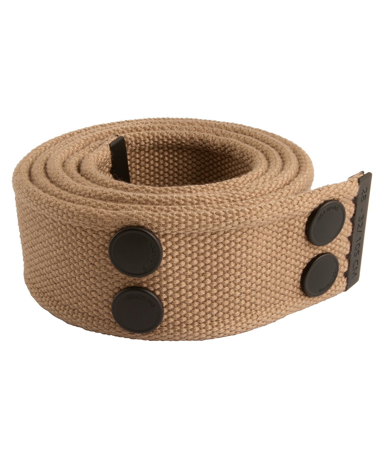 Dunderdon BE01 belt, Khaki/Black, Khaki/Black, swatch