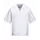 Portwest kortærmet kokkeskjorte, Hvid, Hvid, swatch