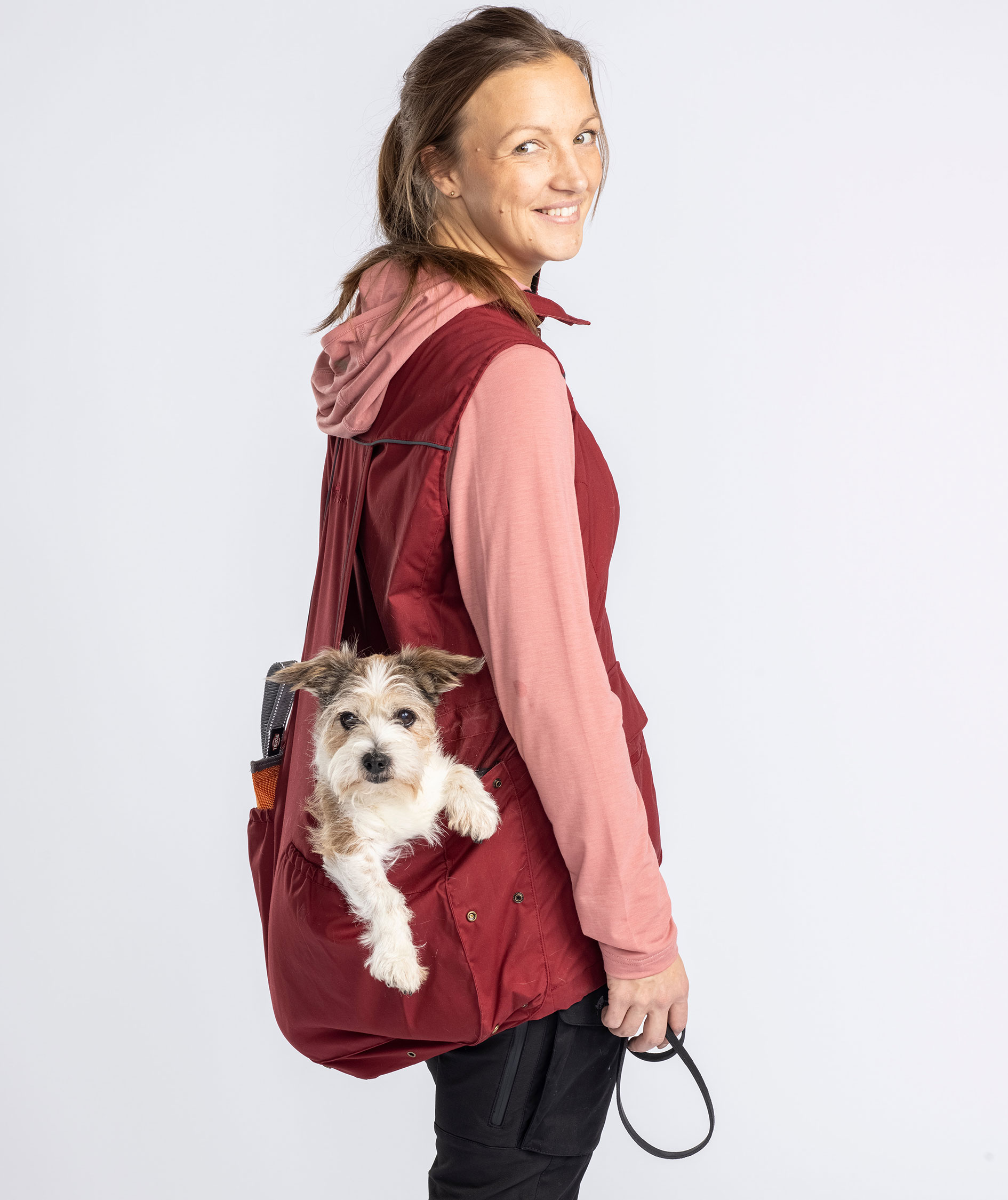 Pinewood Dog Sports Trainer damevest, Dark Tomato/Dark Red, large image number 11