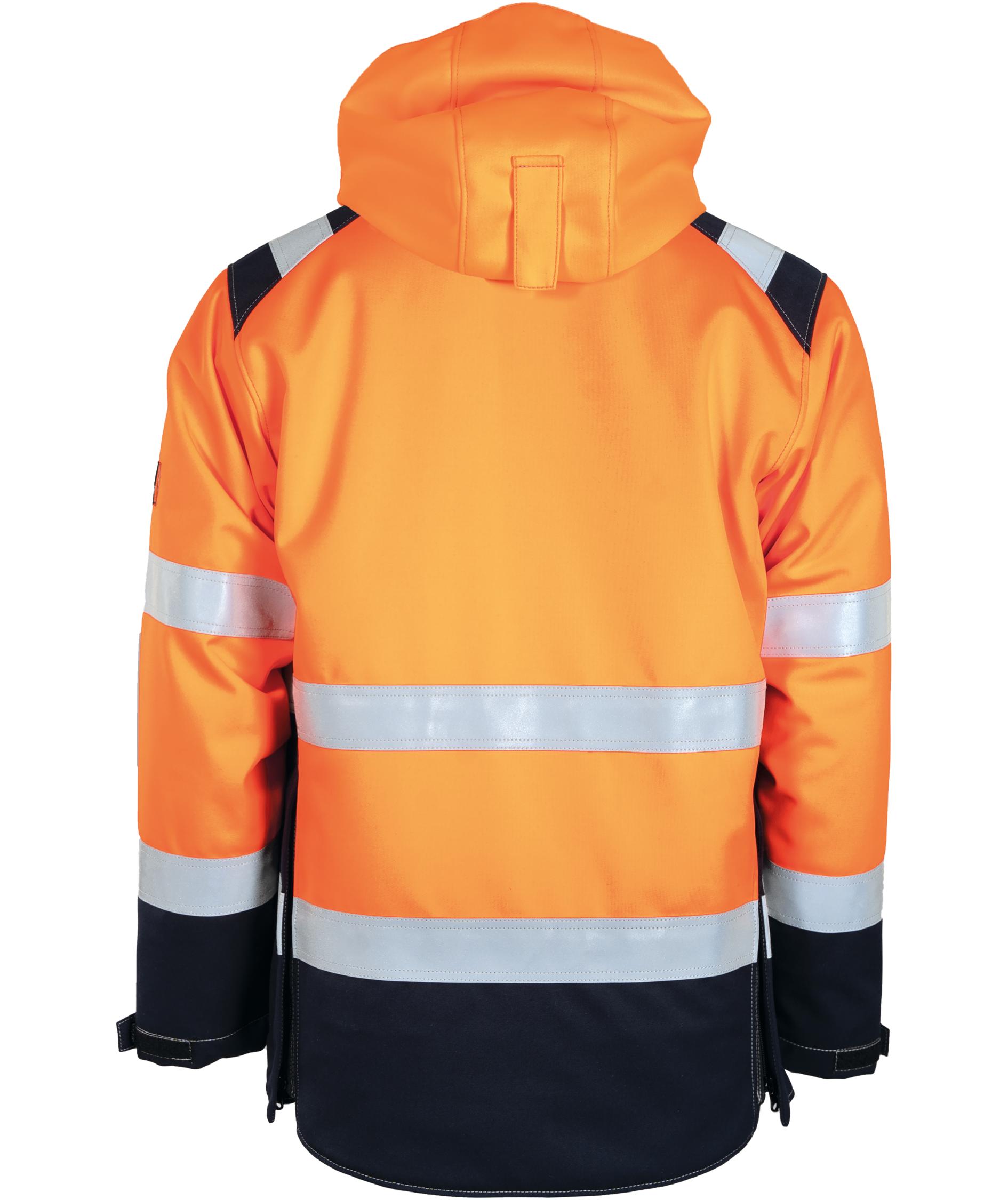 Tranemo Zenith FR winter jacket, Hi-Vis Orange/Navy, large image number 1