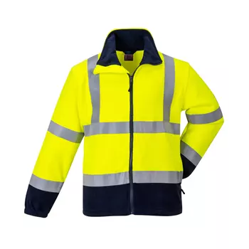 Portwest FR fleece jacket, Hi-Vis Yellow