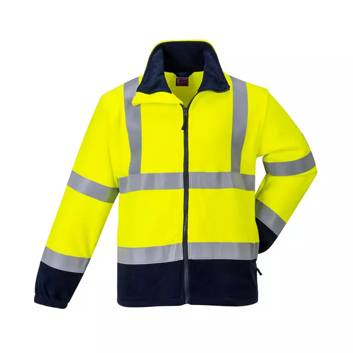 Portwest FR fleece jacket, Hi-Vis Yellow, large image number 0