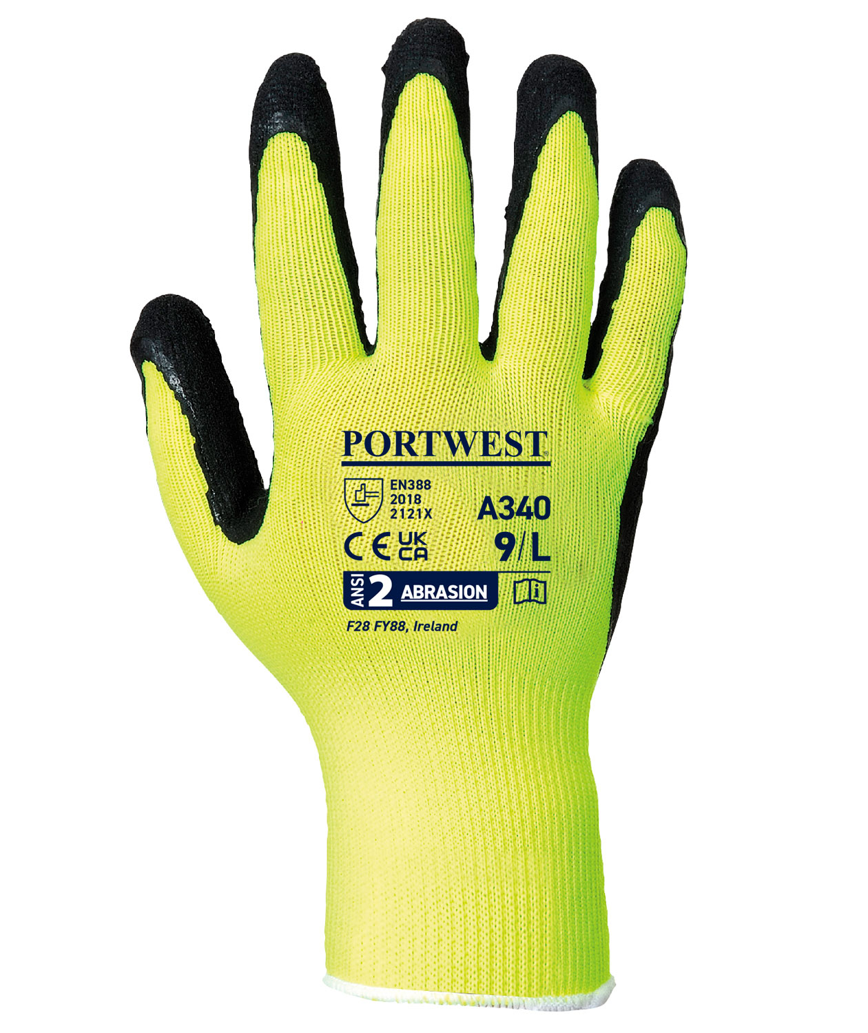 Portwest A340 Grip arbetshandskar