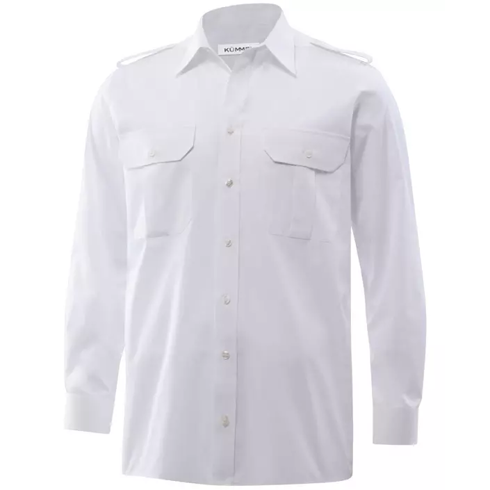 Kümmel Howard Classic fit pilot shirt, White, large image number 0