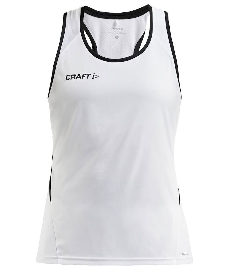 Craft Pro Control Impact women's tank top, White/black, White/black, swatch