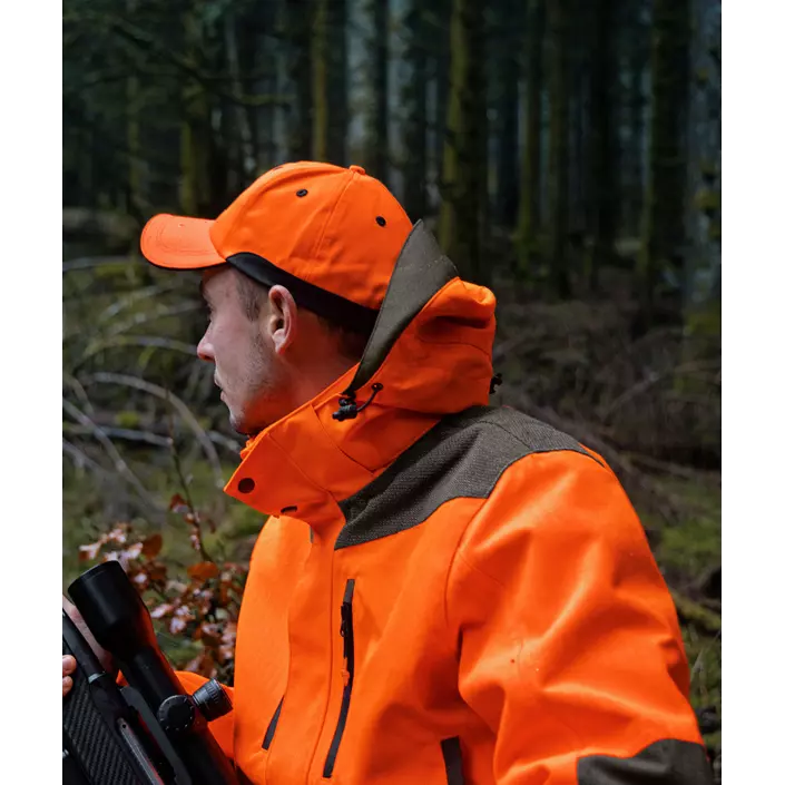 Seeland Venture Rover jacket, Hi-Vis Orange/Pine Green, large image number 4