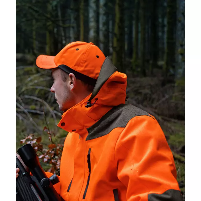 Seeland Venture Rover jacket, Hi-Vis Orange/Pine Green, large image number 4