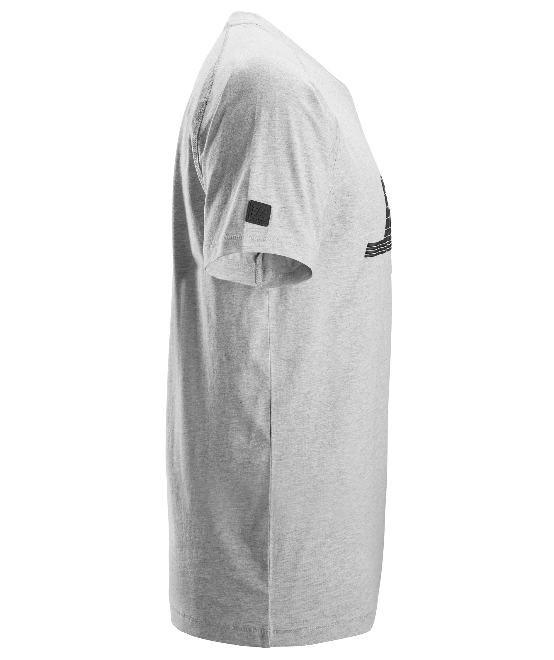 Snickers logo T-shirt 2590, Gr&aring; Melange, large image number 3