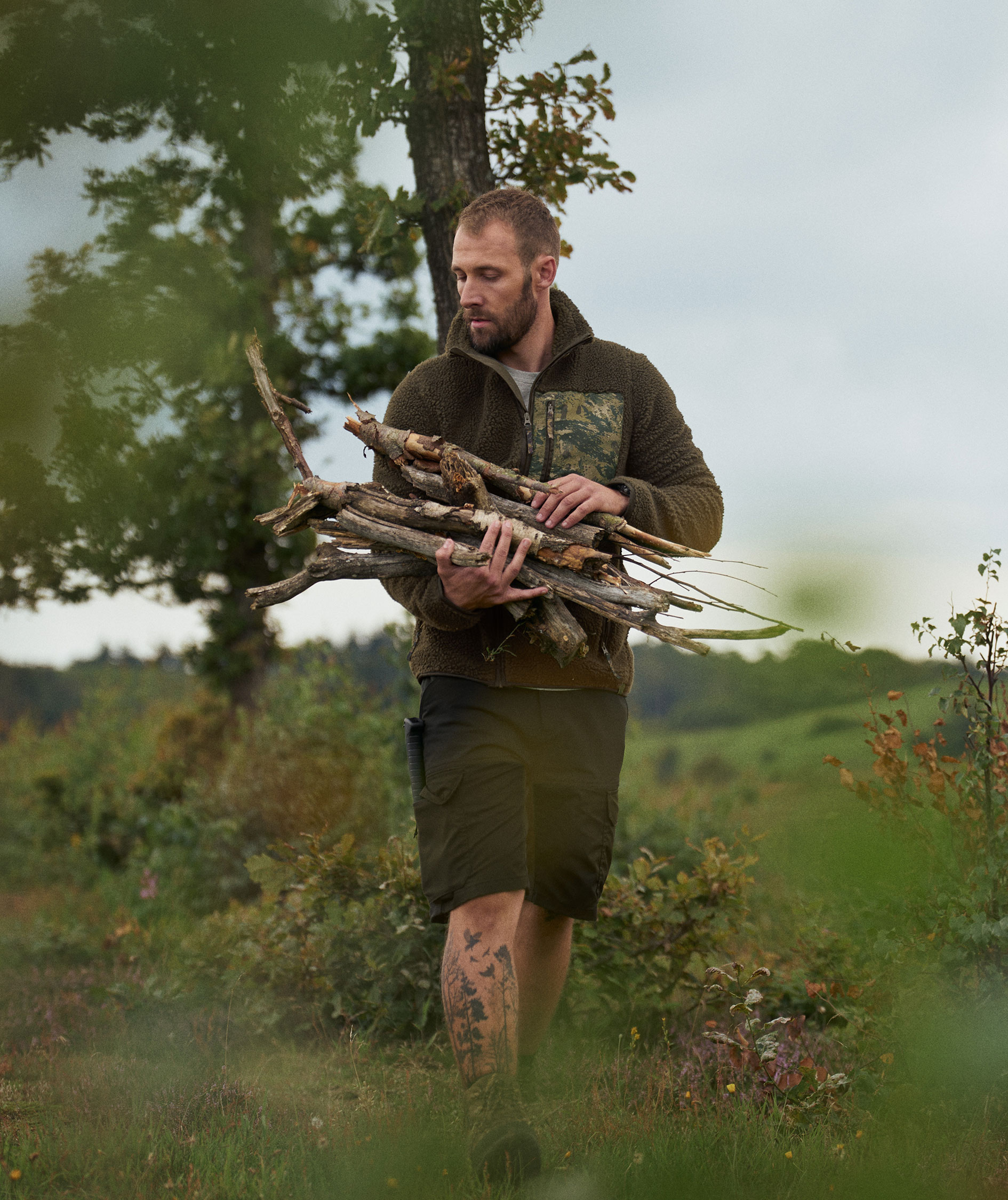 Seeland Zephyr Camo fleece jacket