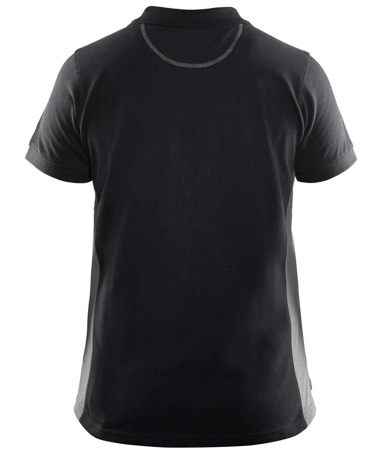 Bl&aring;kl&auml;der Unite dame polo T-skjorte, Svart/Gr&aring;, large image number 2