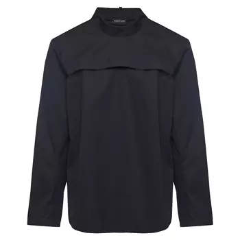 Kentaur A Collection modern fit popover shirt, Black
