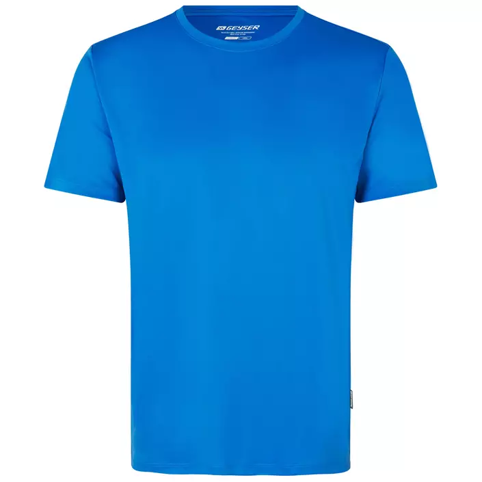 GEYSER Essential interlock T-skjorte, Azurblå, large image number 0