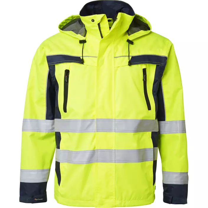 Top Swede shell jacket 5217, Hi-Vis Yellow/Navy, large image number 0