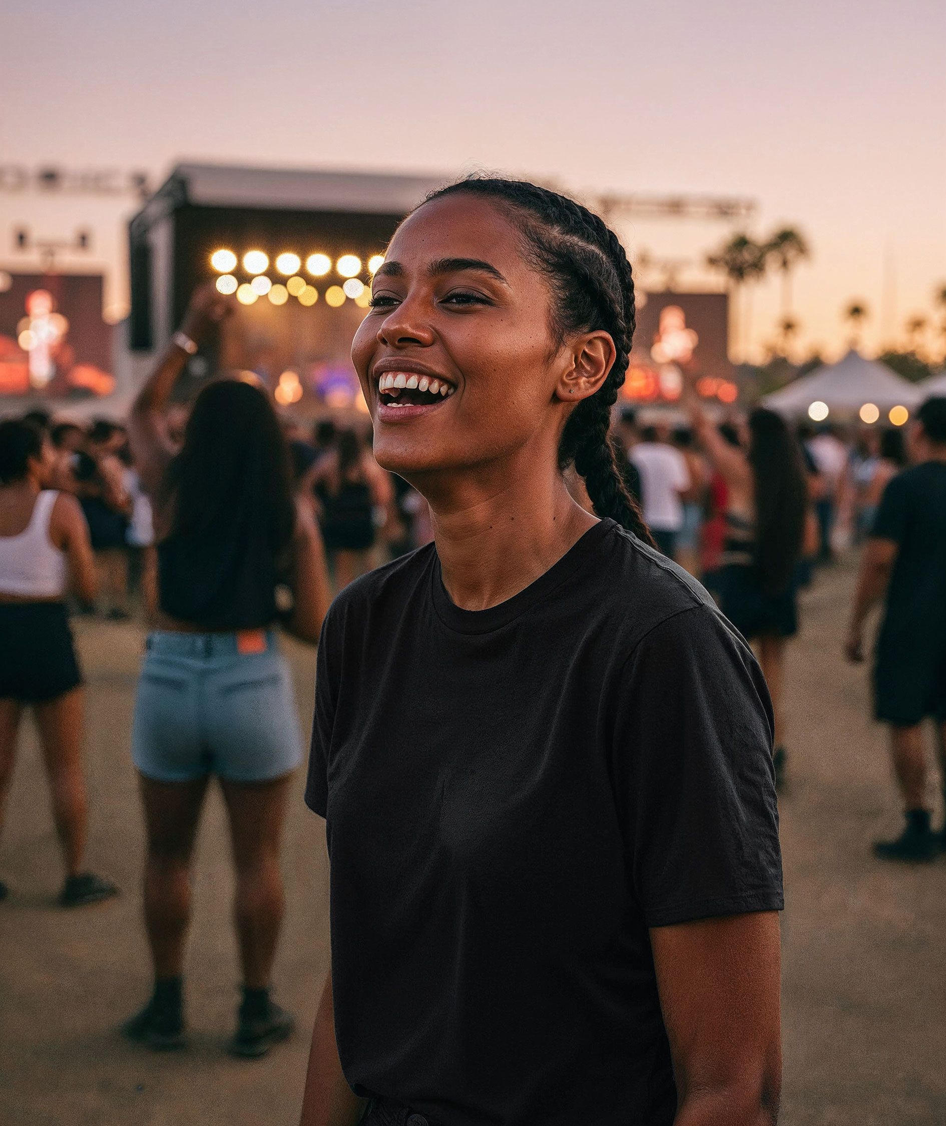 UM Regular Fit T-Shirt, Black, large image number 6