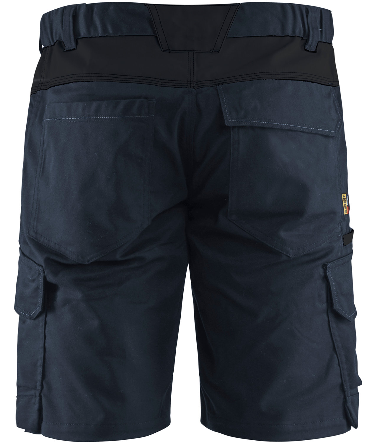 Bl&aring;kl&auml;der work shorts, Dark Marine/Black, large image number 1