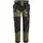 Snickers FlexiWork håndværkerbukser 6902, Khaki Green/Black, Khaki Green/Black, swatch