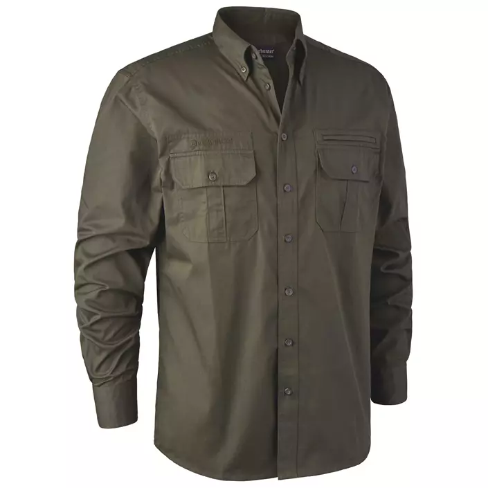 Deerhunter Caribou comfort fit jakt skjorta, Beech Green, large image number 0