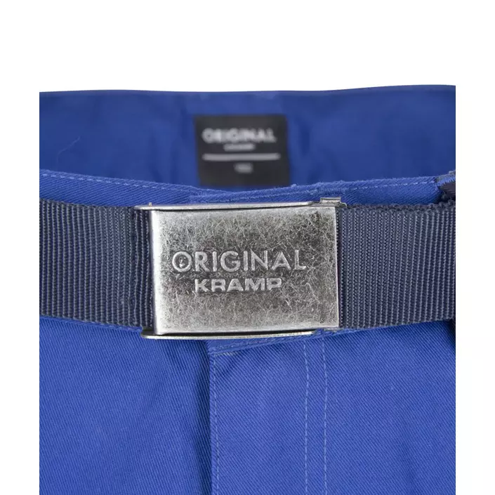 Kramp Original work trousers with belt, Royal Blue/Marine, large image number 2