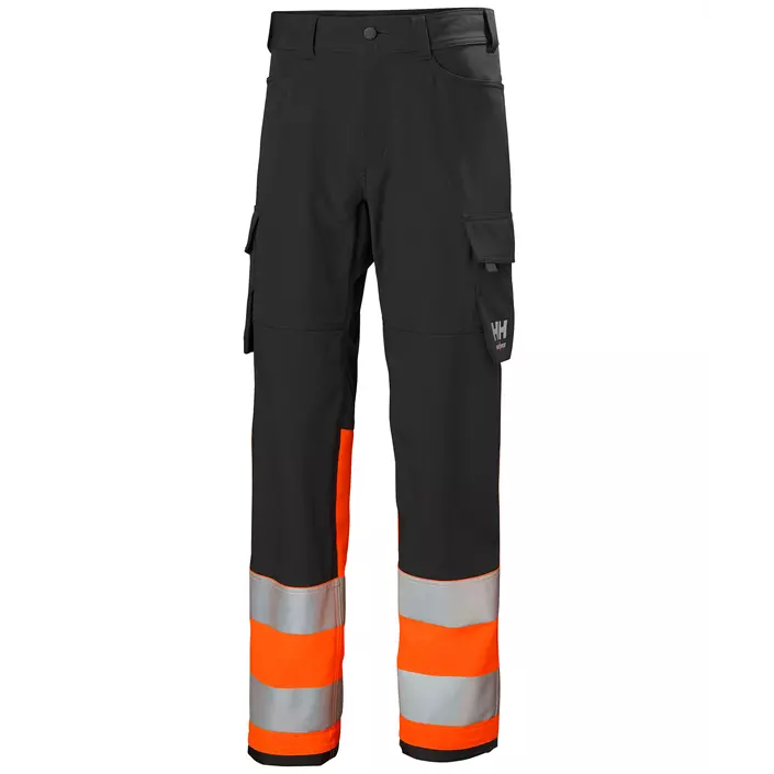 Helly Hansen Alna 4X cargo service trousers full stretch, Hi-vis Orange/Ebony, large image number 0