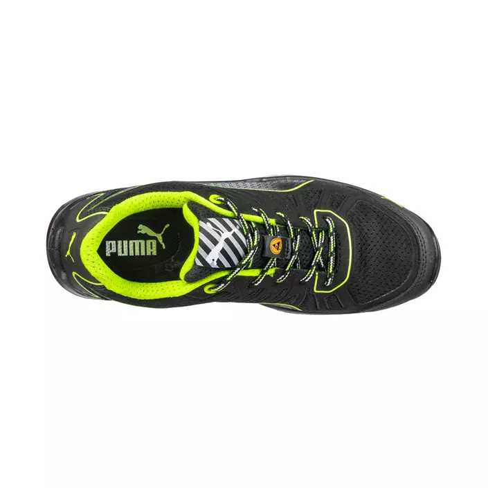Puma Fuse TC Low safety shoes S1P, Black/Green, large image number 4