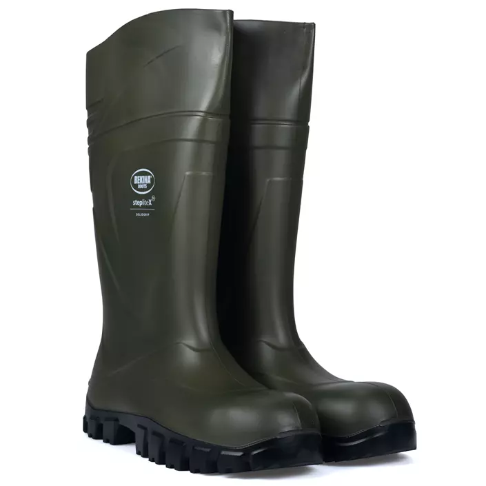Bekina StepliteX PU Sicherheitsgummistiefel S5, Grün, large image number 1