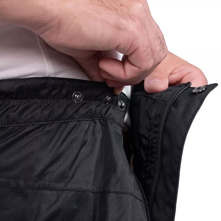 Pitch Stone Active-Pro regnbukser, Black, large image number 8