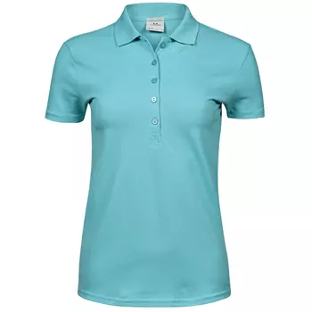 Tee Jays Luxury stretch women's polo T-shirt, Aqua