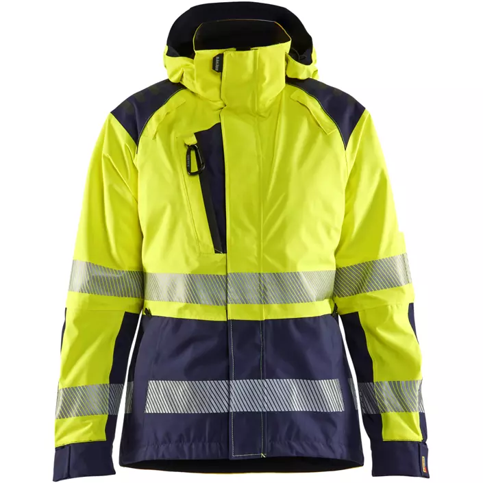 Blåkläder Damen Shelljacke, Hi-Vis gelb/marine, large image number 0