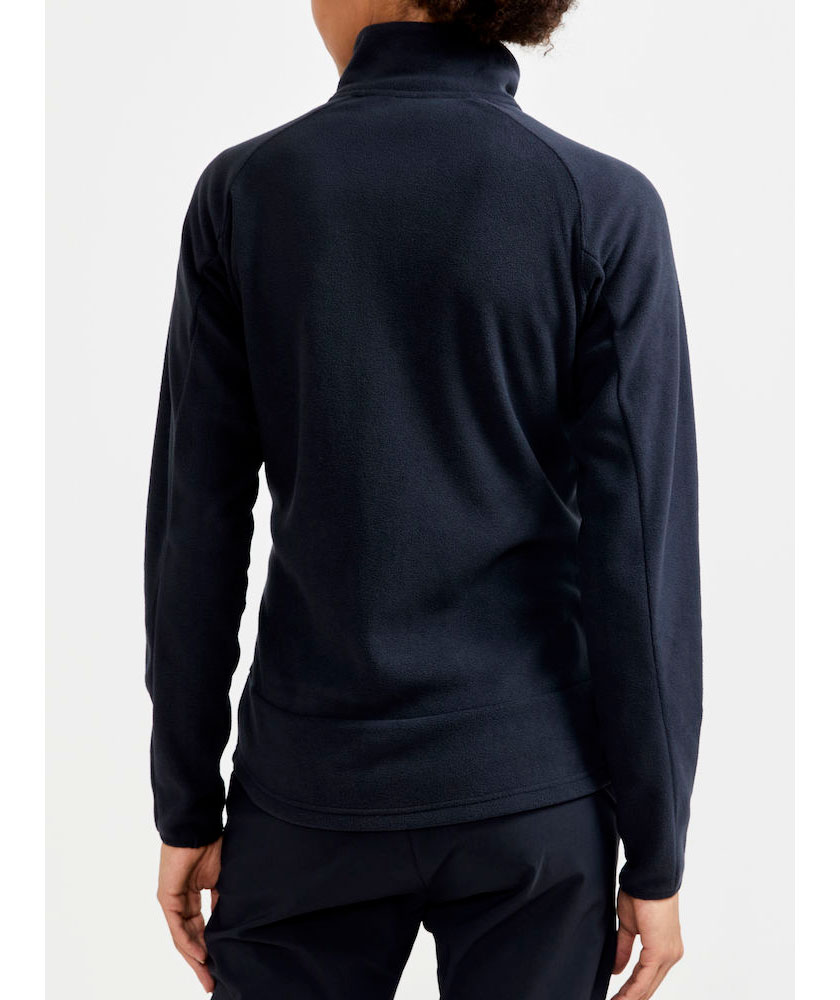 Craft ADV Explore women's fleece midlayer, Black/Granite, large image number 2